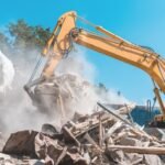 SRA Project Demolition & Excavation in Bhandup